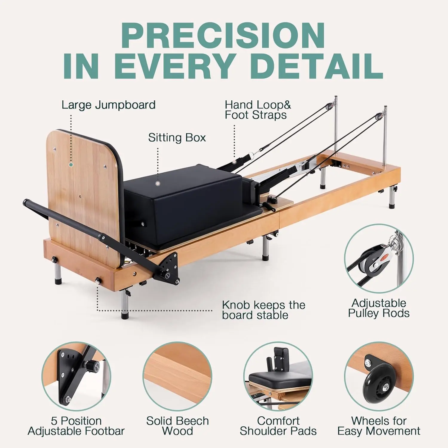 ARKANTOS Foldable Pilates Reformers